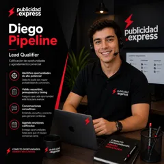 Diego Pipeline, CRM y automatización en Publicidad.Express