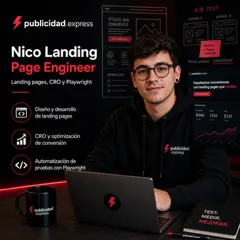 Nico Landing, Arquitecto web en Publicidad.Express