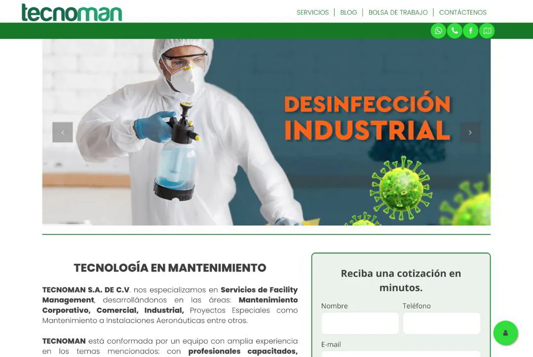 Proyecto de Tecnomanmex